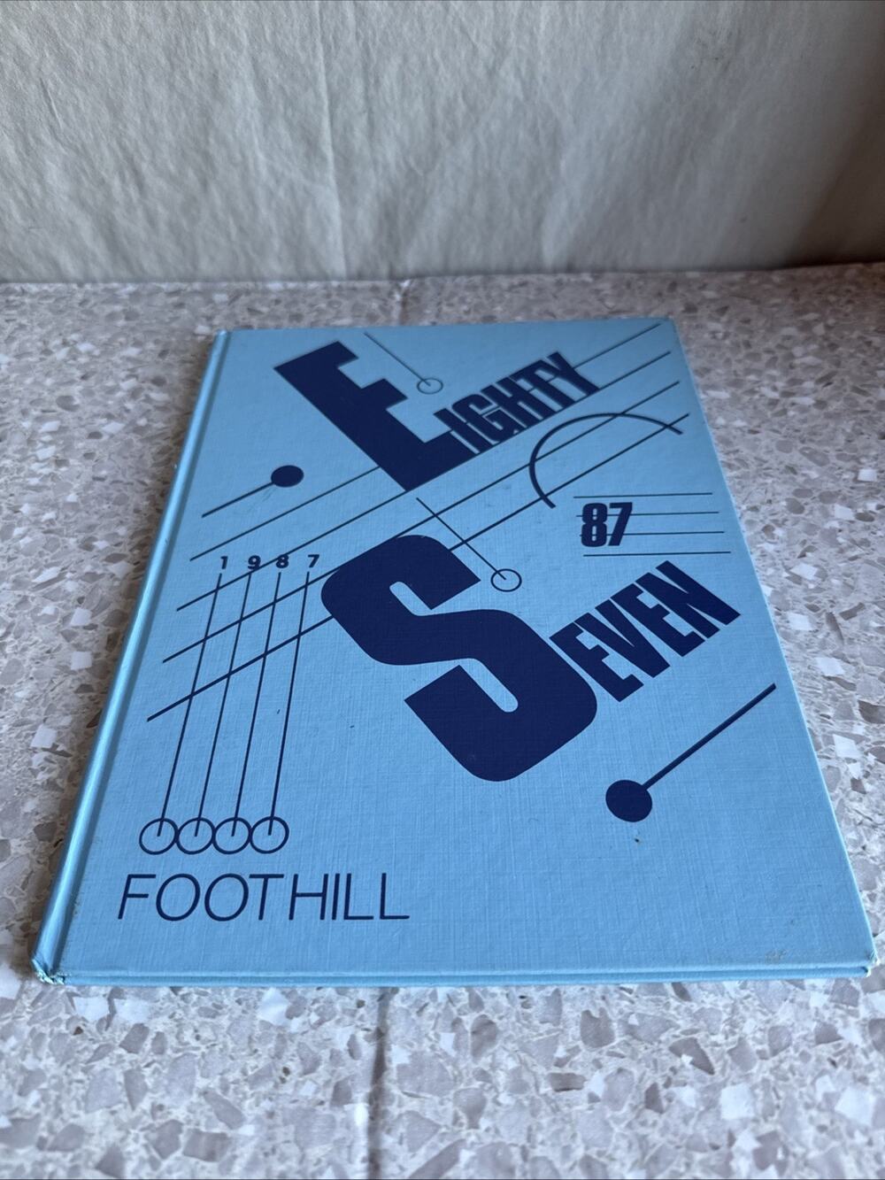 Foothill Middle School in Walnut Creek CA 1987 Yearbook